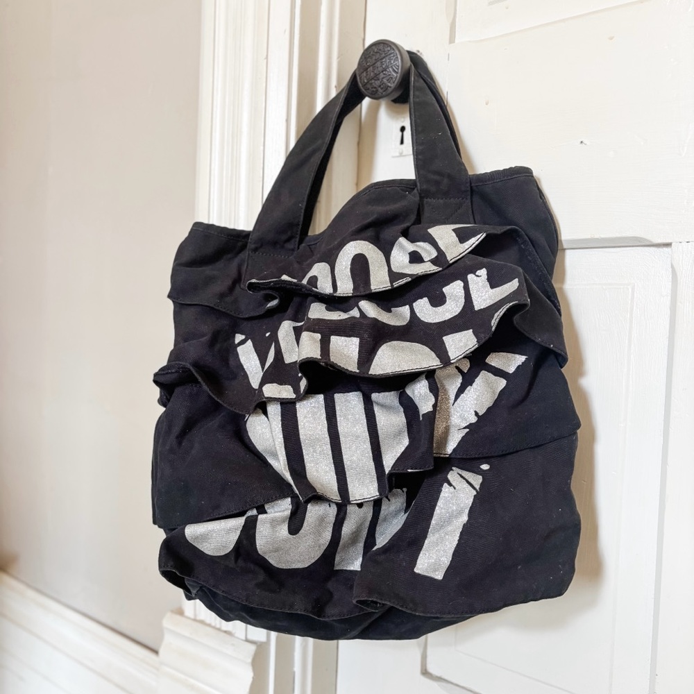 Choose Juicy - Y2K Juicy Couture Ruffle Tote Bag-EUC!